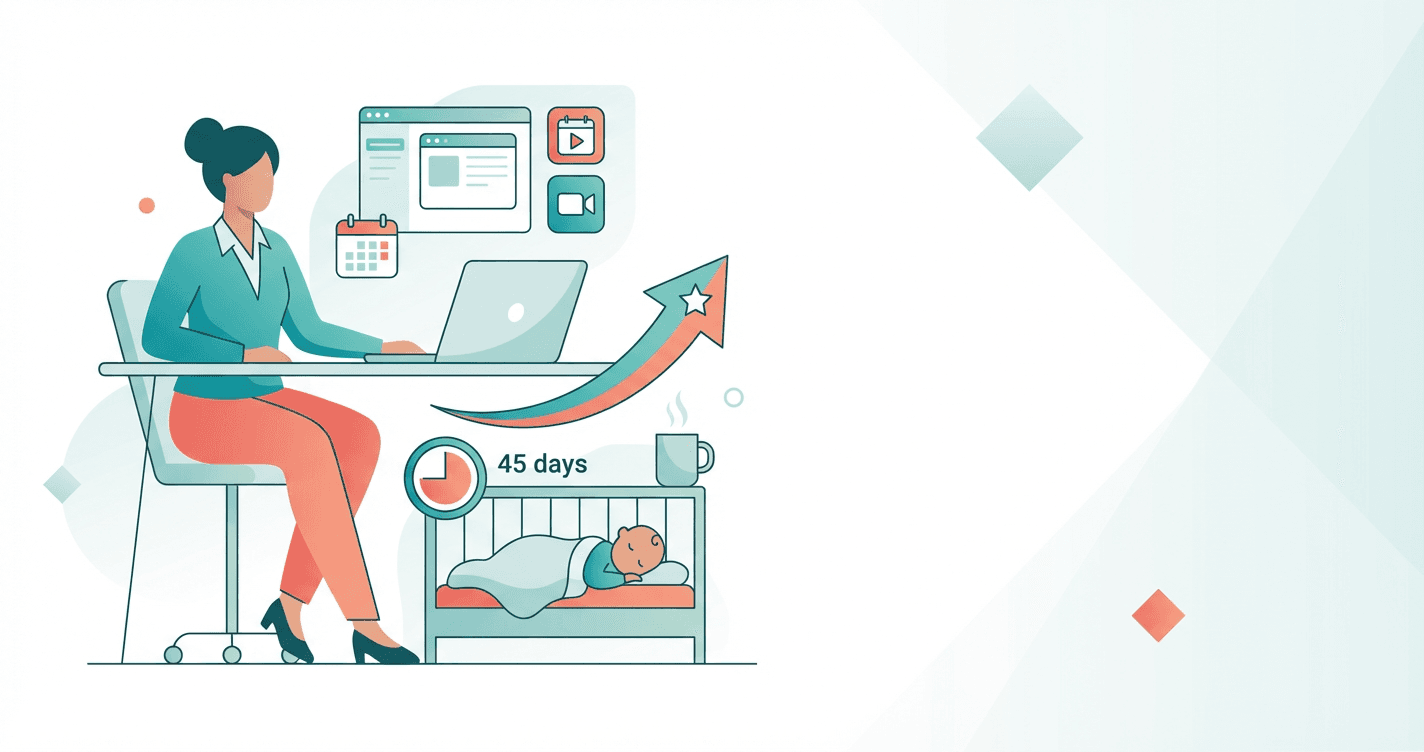 The Modern Professional Comeback: Master In-Demand Remote Skills in 45 Days (While Kids Nap)